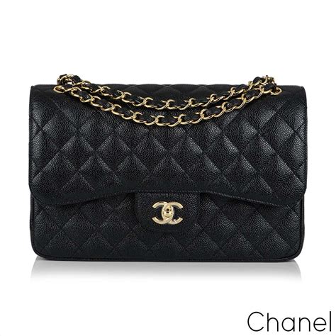 chanel classic double flap jumbo black|jumbo classic Chanel bag price.